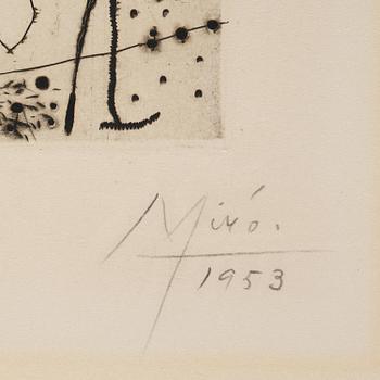 Joan Miró, ”Petite Gravure Noire”.