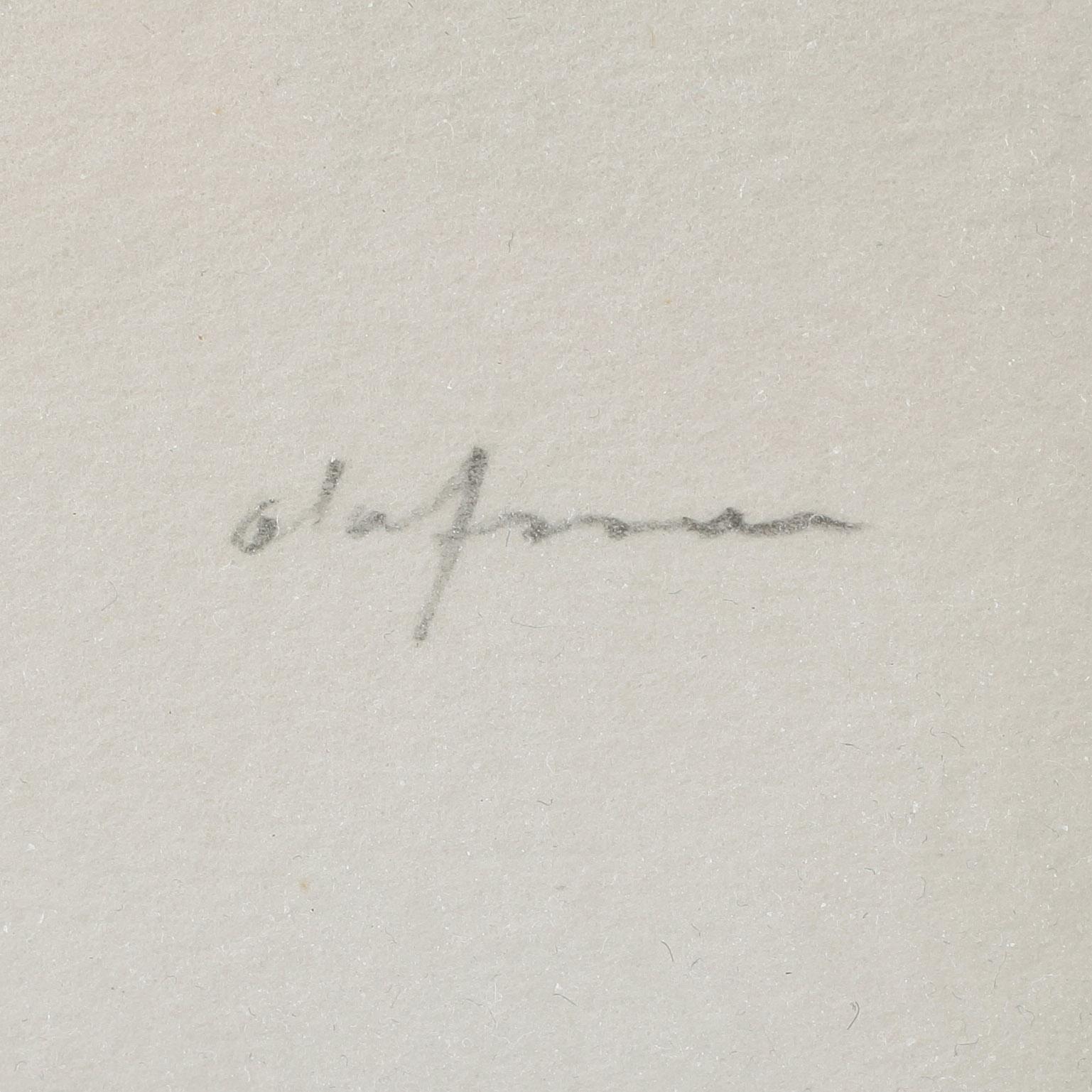 PIERRE OLOFSSON, färglitografier, 3 st, var av en numrerad, signerade.