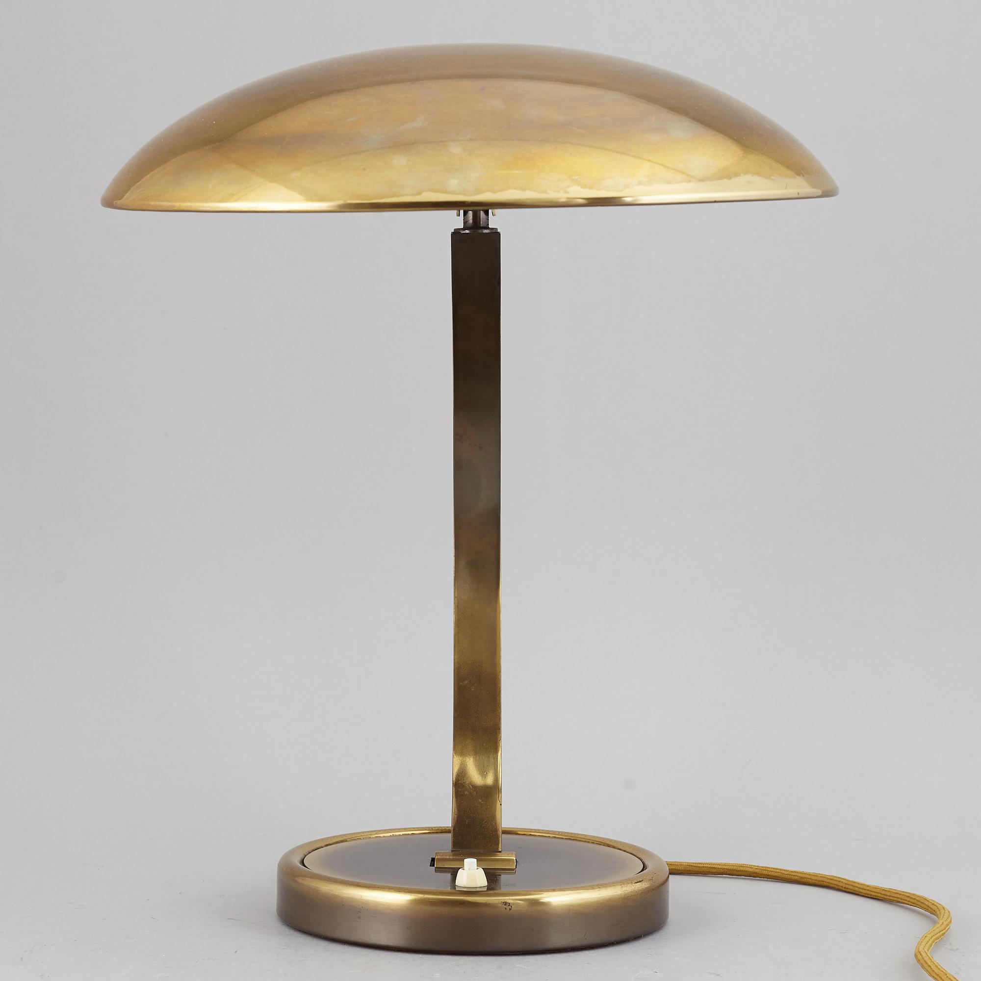 CHRISTIAN DELL, bordslampa, Gebr. Kaiser & Co, Tyskland 1930-tal.