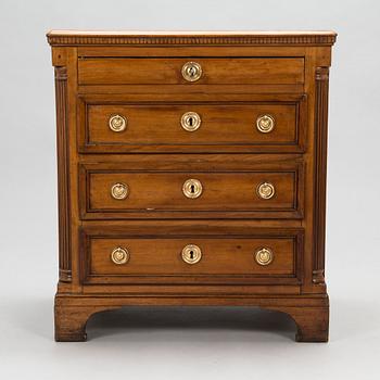 Chest of drawers, Louis XVI style, Denmark, early 19th century.