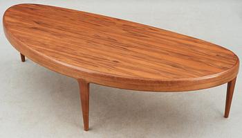 A Johannes Andersen teak and palisander sofa table, Trensum, Sweden 1960's.