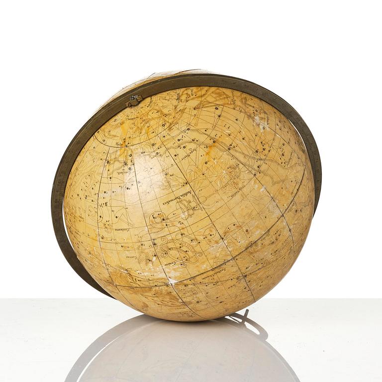 A celestial library globe by A. Åkerman (manufacturer of globes in Uppsala 1759-78), 1759.