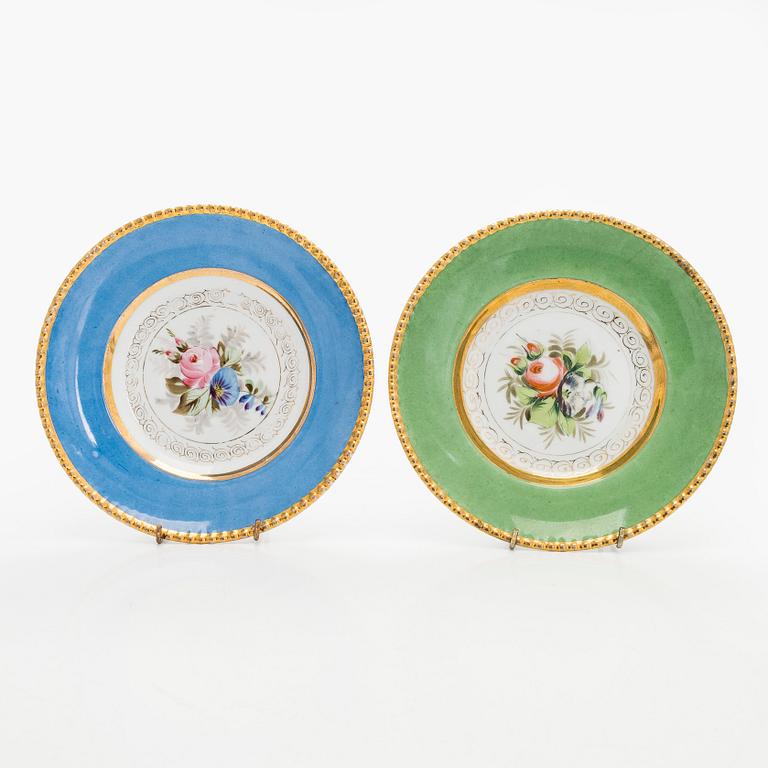 Lautasia, 2 + 6 kpl, Kuznetsov Venäjä 1900-1917.