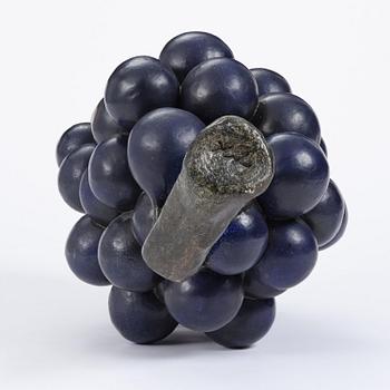 Hans Hedberg, a large faience sculpture of a bunch of grapes, Biot, France.