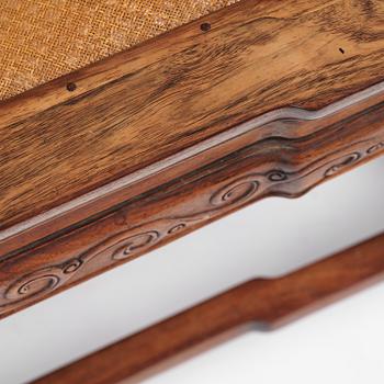 Dagbädd, hardwood. Qingdynastin, 1800-tal.
