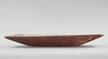 TRÅG, 2 st, allmoge, Hälsingland, 1800-tal.