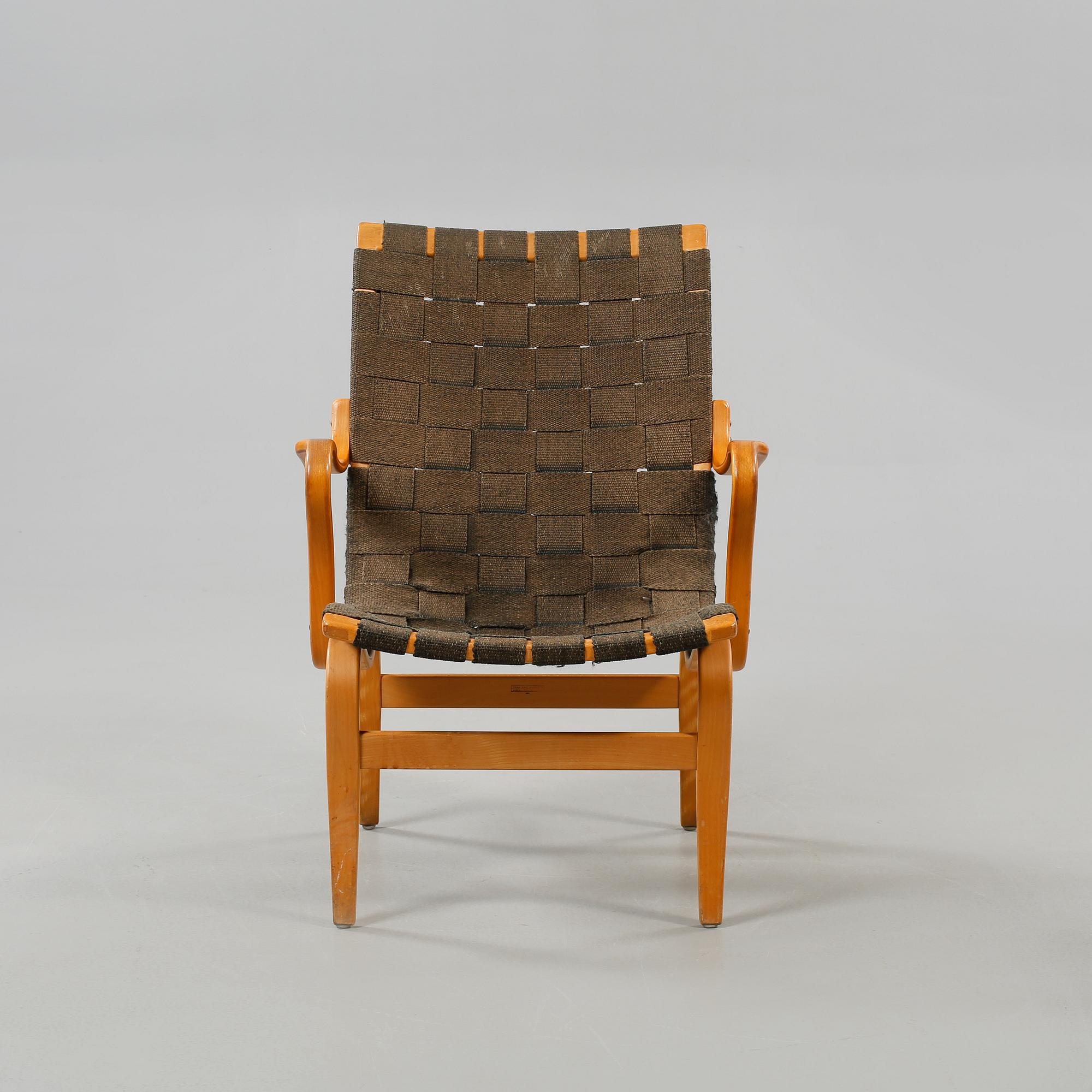 KARMSTOL, "Eva", Bruno Mathsson, Firma Karl Mathsson, 1971.