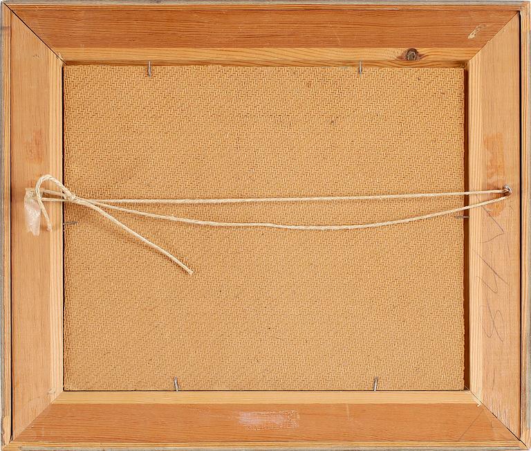 MAURICE BLANCHARD, olja på pannå, signerad.