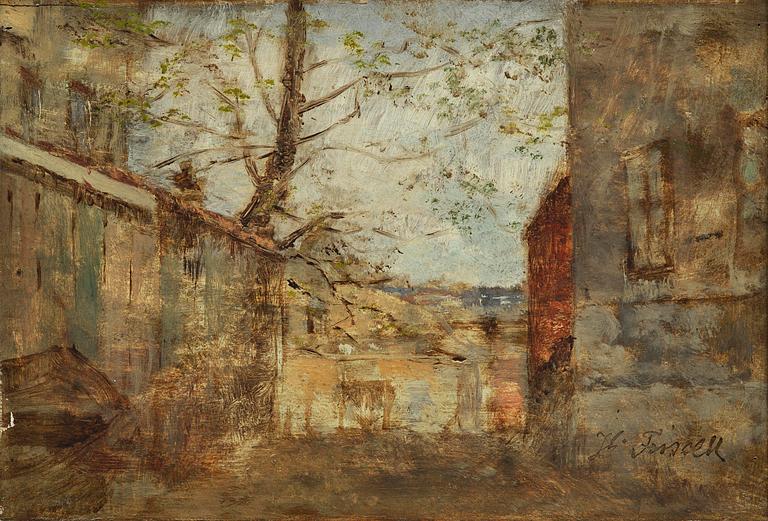 Victor Forssell, "Motiv från Stockholms utkanter".