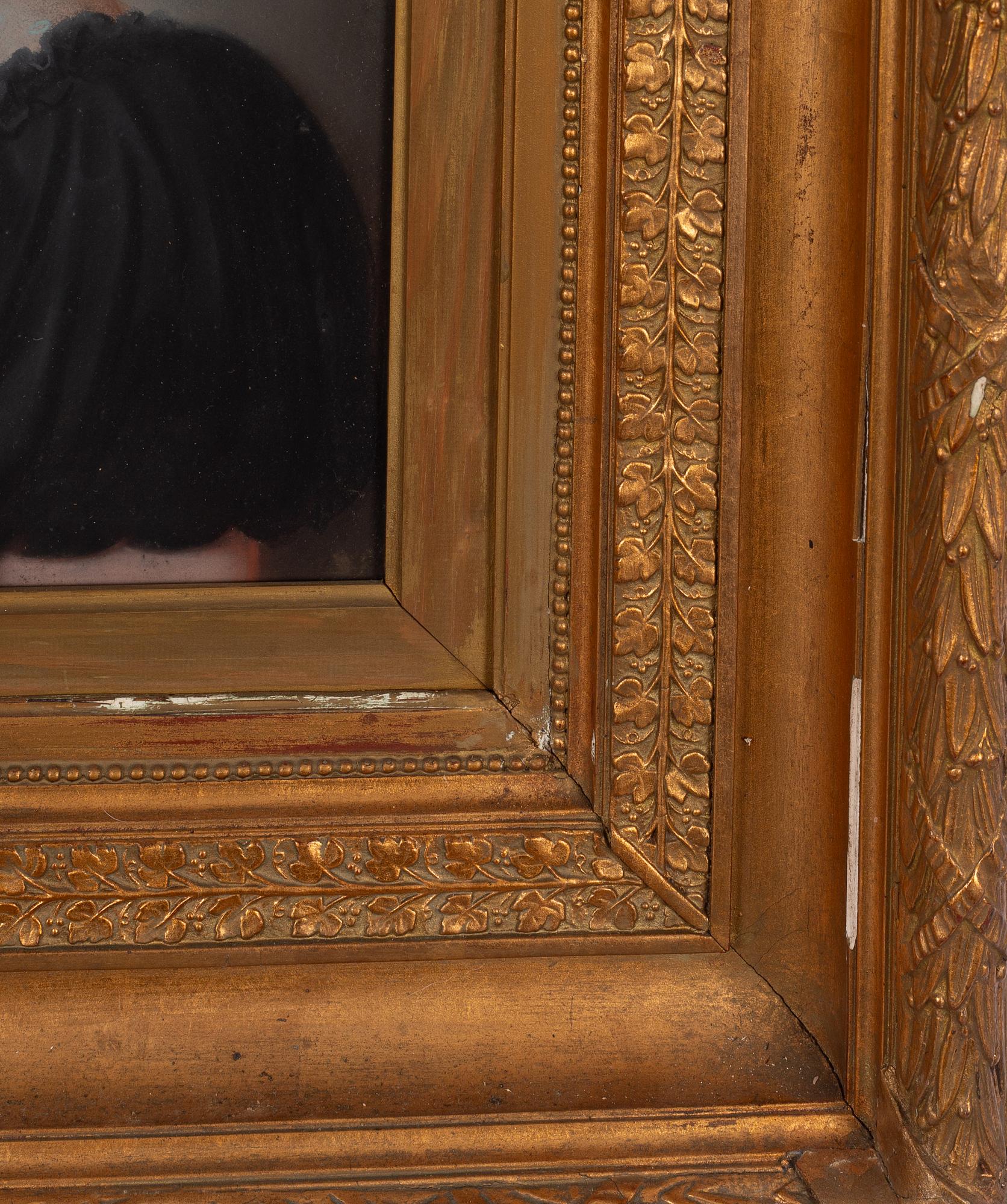 Unknown artist, 19th century, Damp portrait.