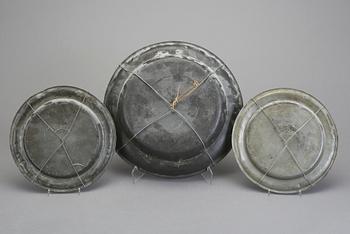 FAT, 2+1 delar, tenn, 1700/1800-tal.