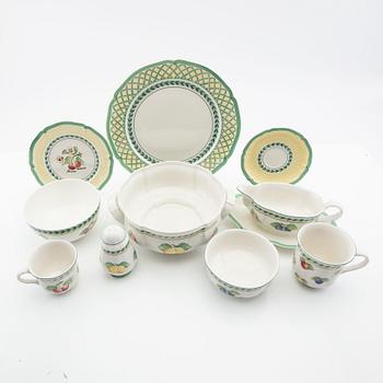 Service, 73 pieces, porcelain, "French Garden Fleurence", Villeroy & Boch, Germany.