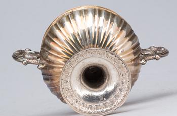 KONFEKTSKÅL, silver, Danmark, 1831/40. Vikt ca 300 g.