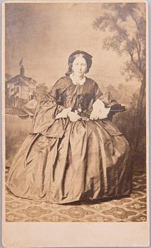 Set of 20 Finnish portrait photographs, 1860s-80s.