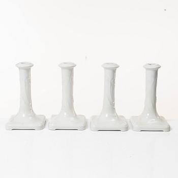 Gustavsberg, ljusstakar, 8 st, jugendstil, 1900-talets andra hälft.