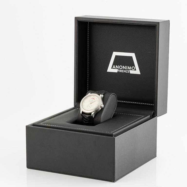 Anonimo, Power Reserve, wristwatch, 41 mm.