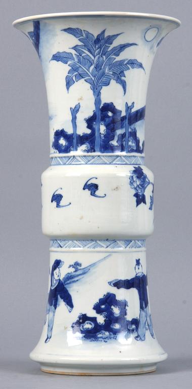 (Klrat) VAS, porslin, Kangxi, 1600-tal.