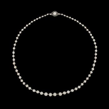 232. A pearl necklace by Thorndahl.