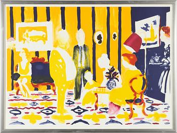 Peter Dahl, I salongen.