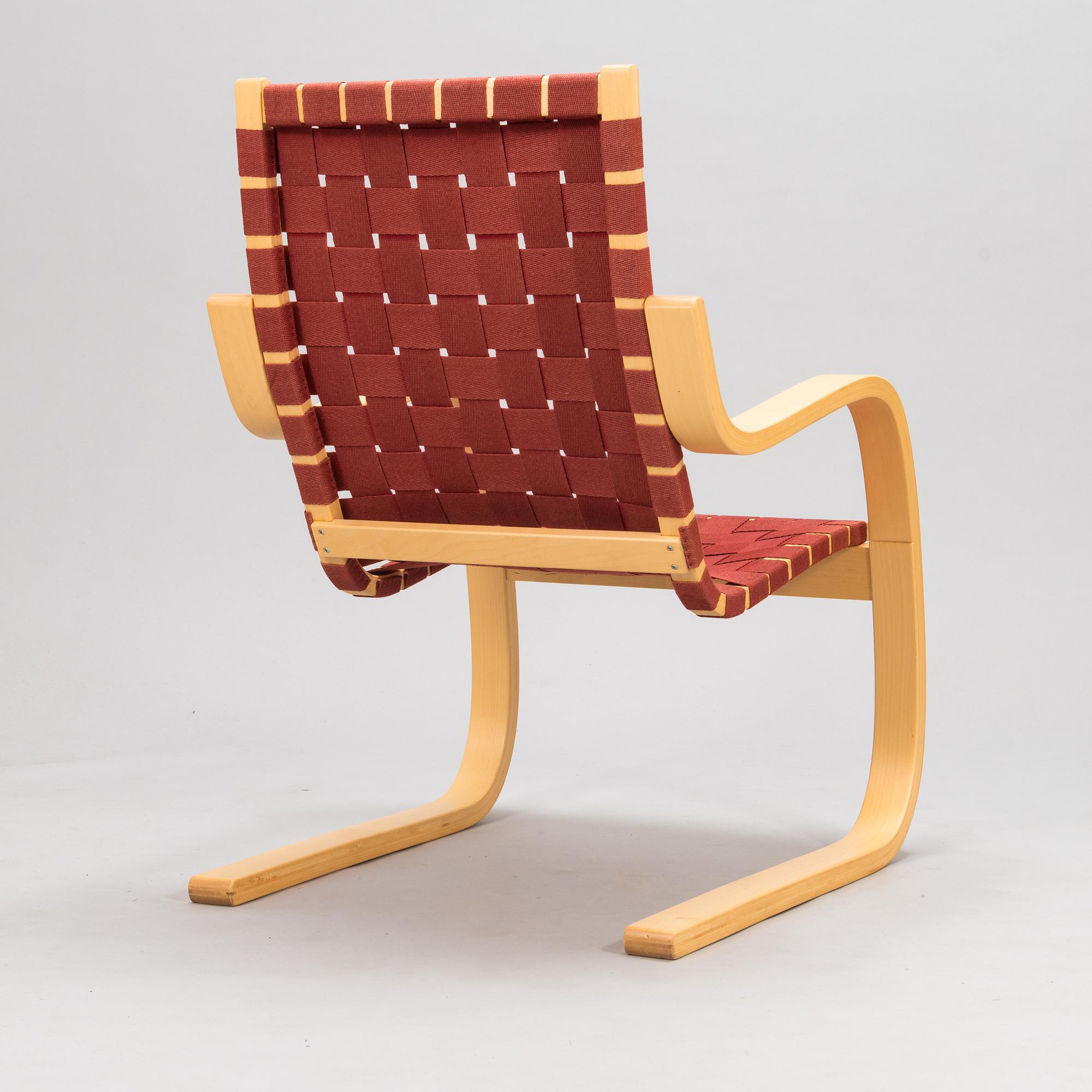 Alvar Aalto, An armchair model '406' for Artek, special color edition 2007.