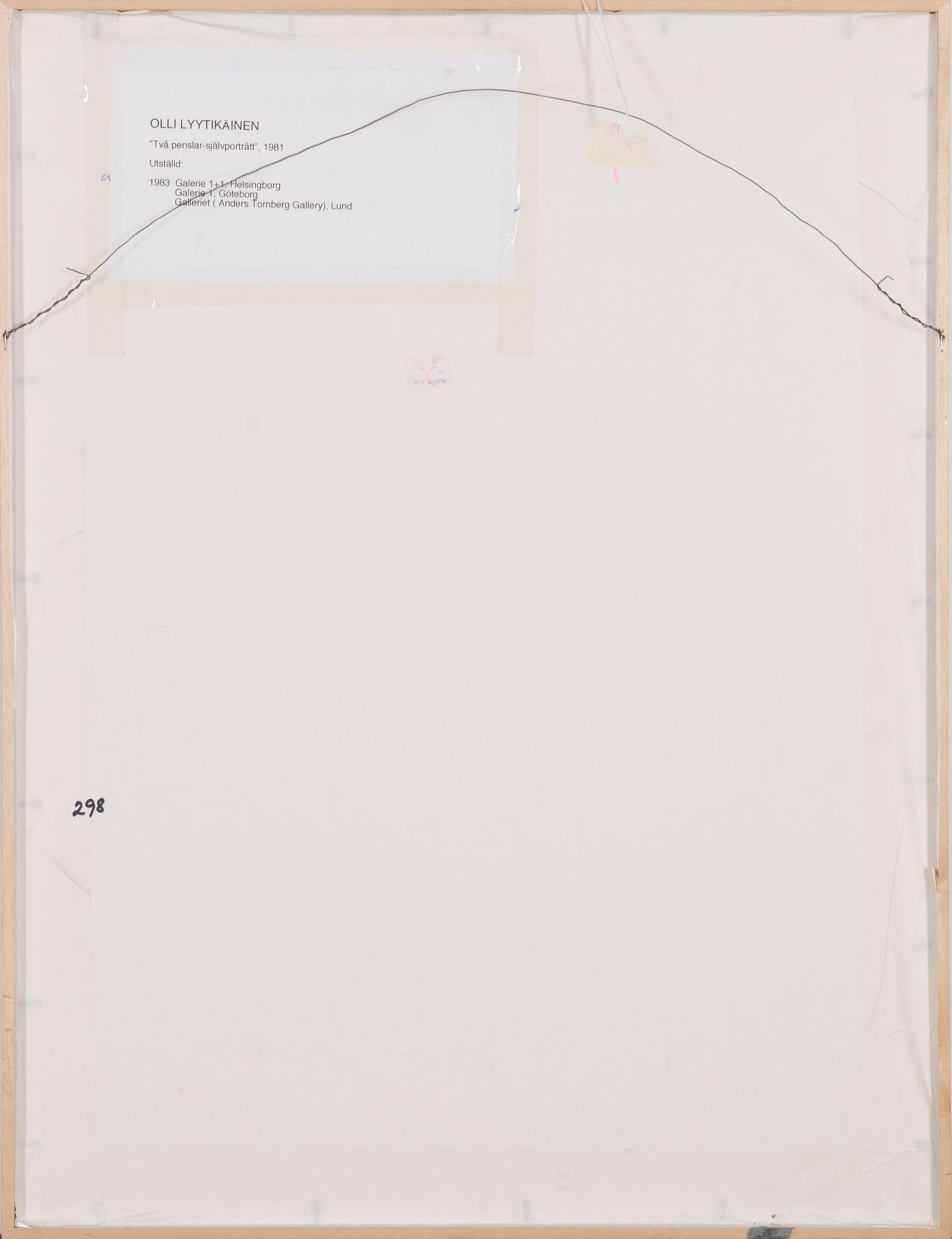 OLLI LYYTIKÄINEN, "KAKSI SIVELLINTÄ - OMAKUVA".