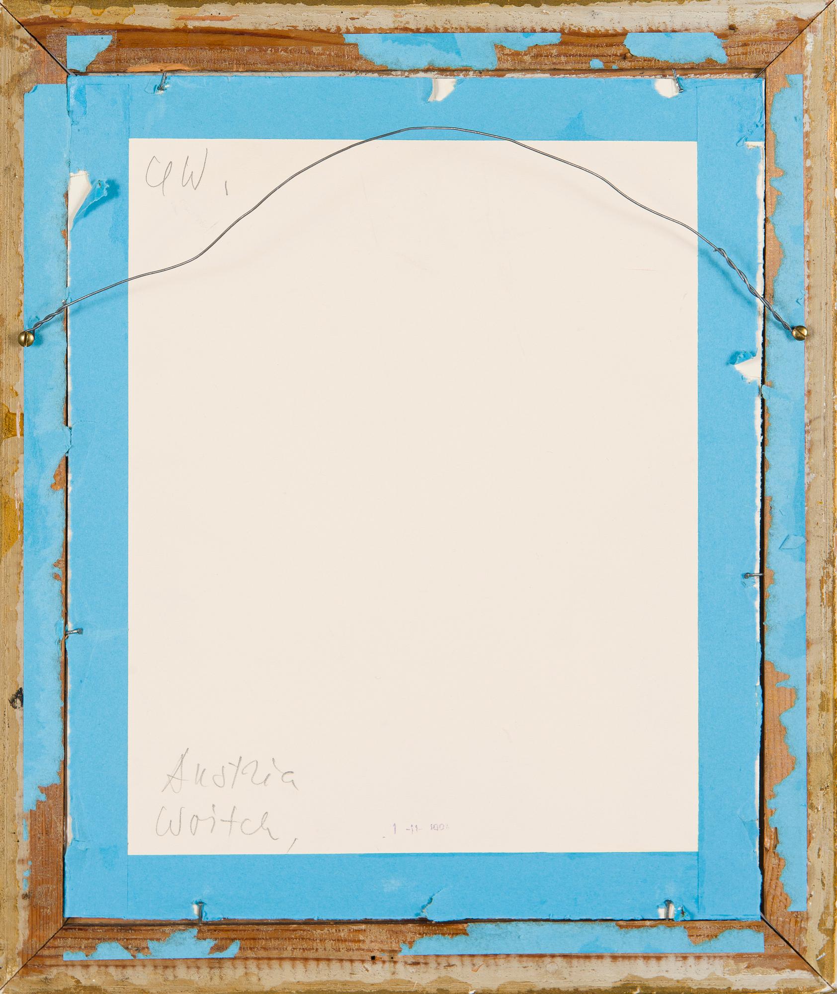 Emmy Woitsch, Landskap med skylar.