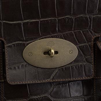 A Mulberry congo leather "Bayswater" bag.