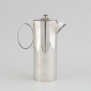 Christofle, a Franch silver plated coffee pot.