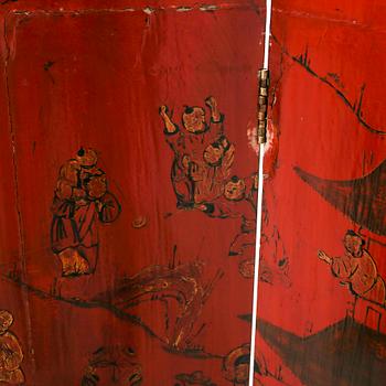 VIKSKÄRM, Kina, 1800-tal.