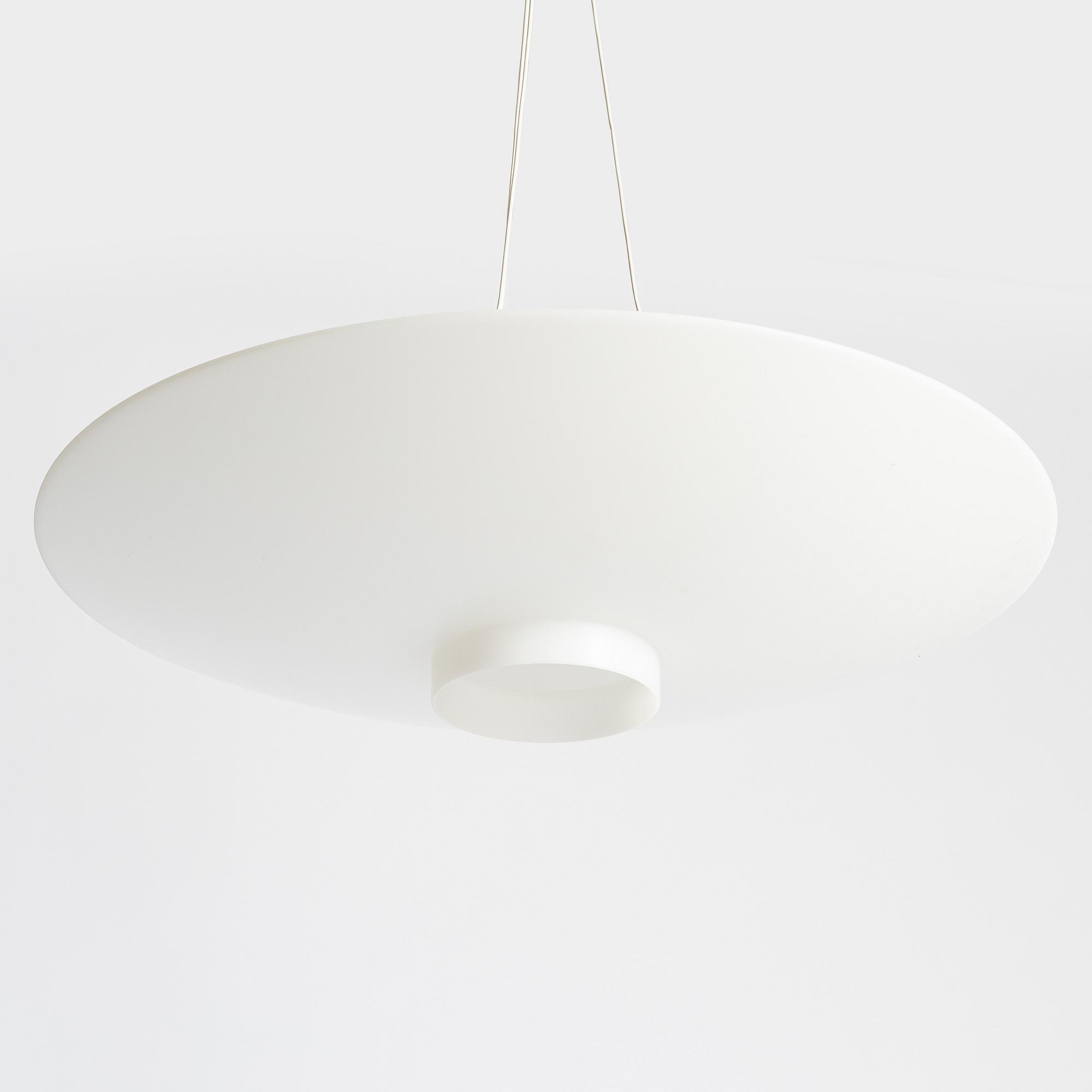 Uno & Östen Kristiansson, a model 565/ 'Ufo' ceiling lamp, Luxus, Vittsjö, Sweden, 1960's.