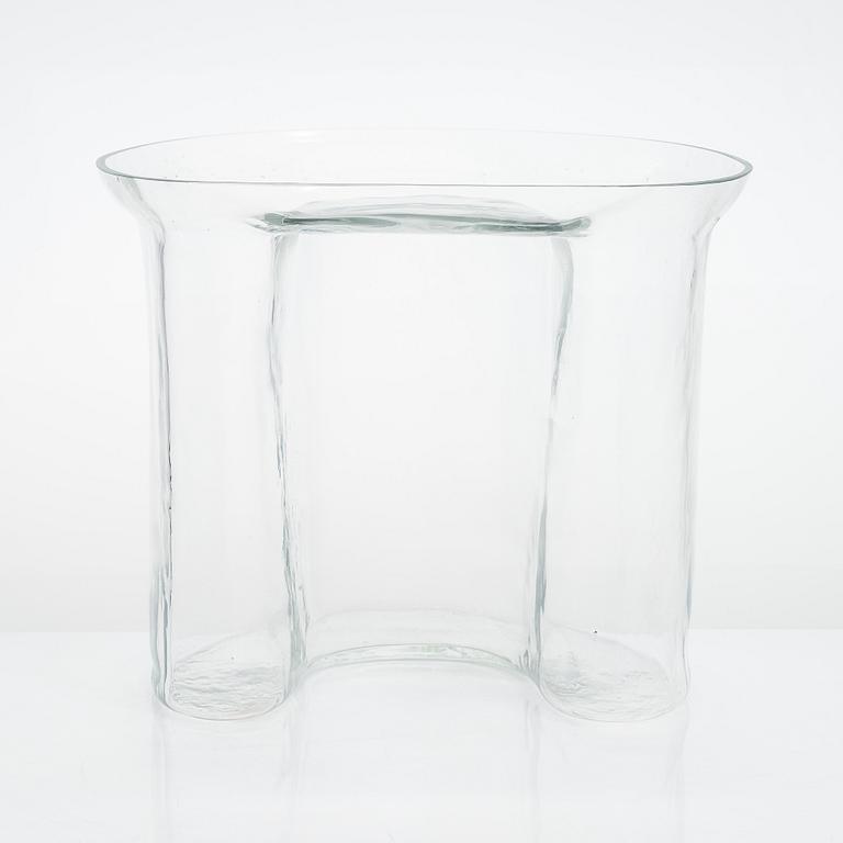 Timo Sarpaneva, a 1960's art glass object, signed Timo Sarpaneva.