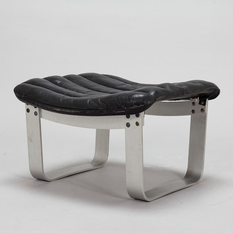 Ilmari Lappalainen, footstool, "Pulkka" by Asko, Finland. Designed in 1968.