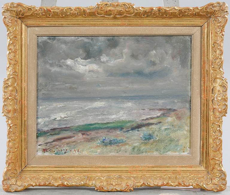 MARTIN ÅBERG, oil on canvas, signed and dated -46.