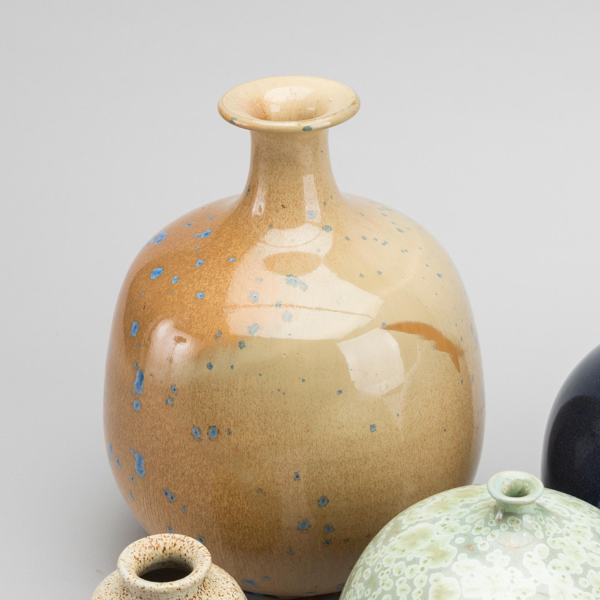 SVEN HOFVERBERG, 5 pcs ceramics. - Bukowskis