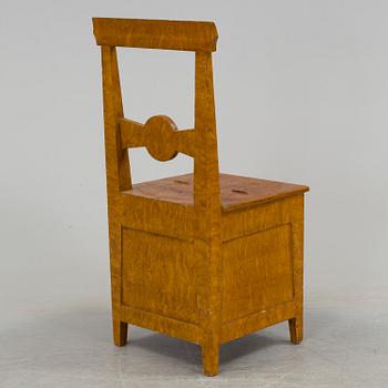 An early 20th century chair.