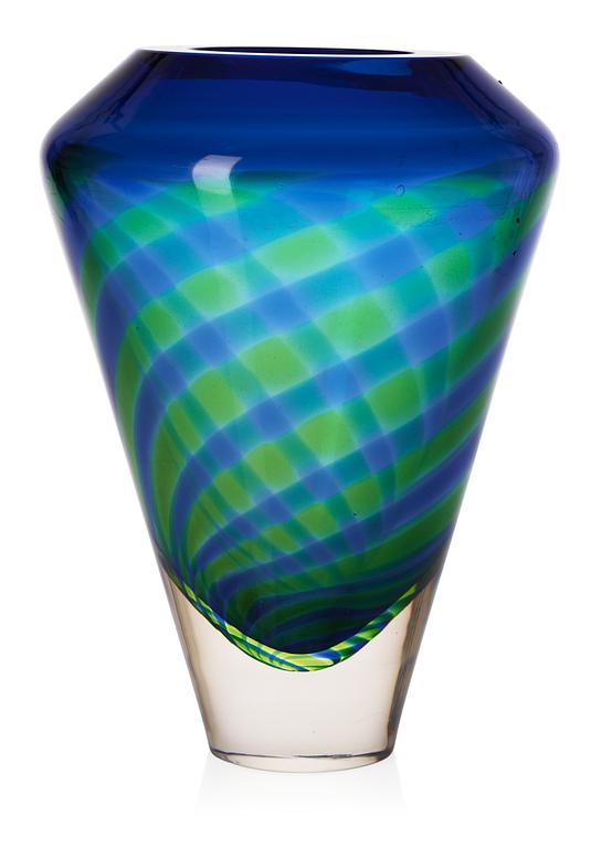 A Salviati glass vase, Murano, Italy.