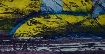 LAMBERT WERNER, tempera, signerad.