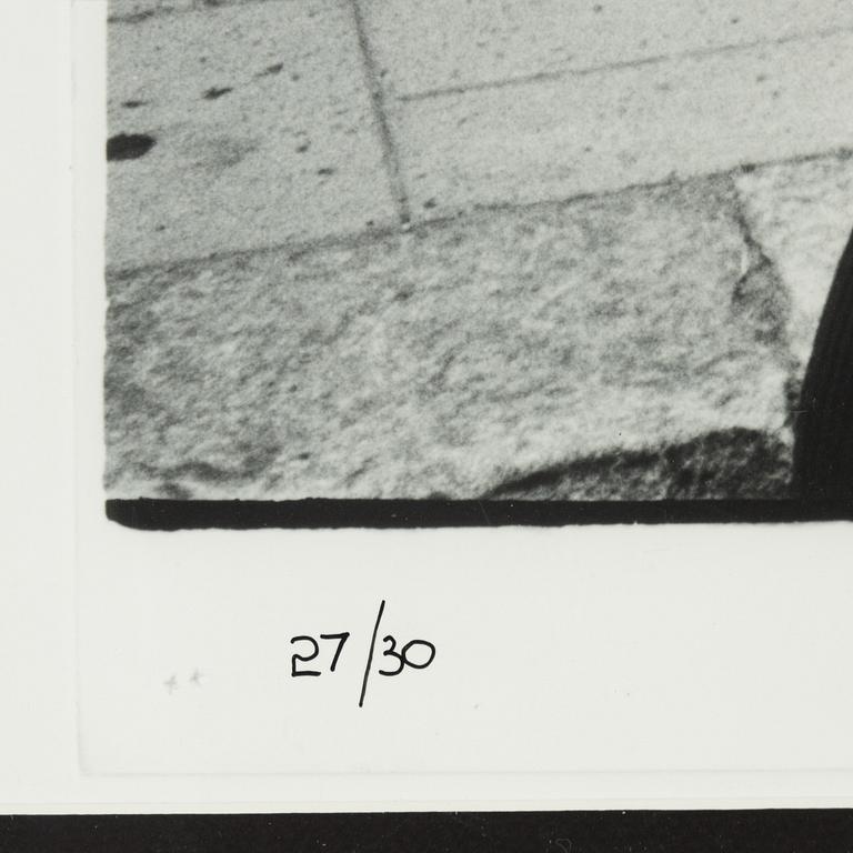 Carl Johan De Geer, photo, signed 27/30.