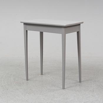A painted table, 19th Century.