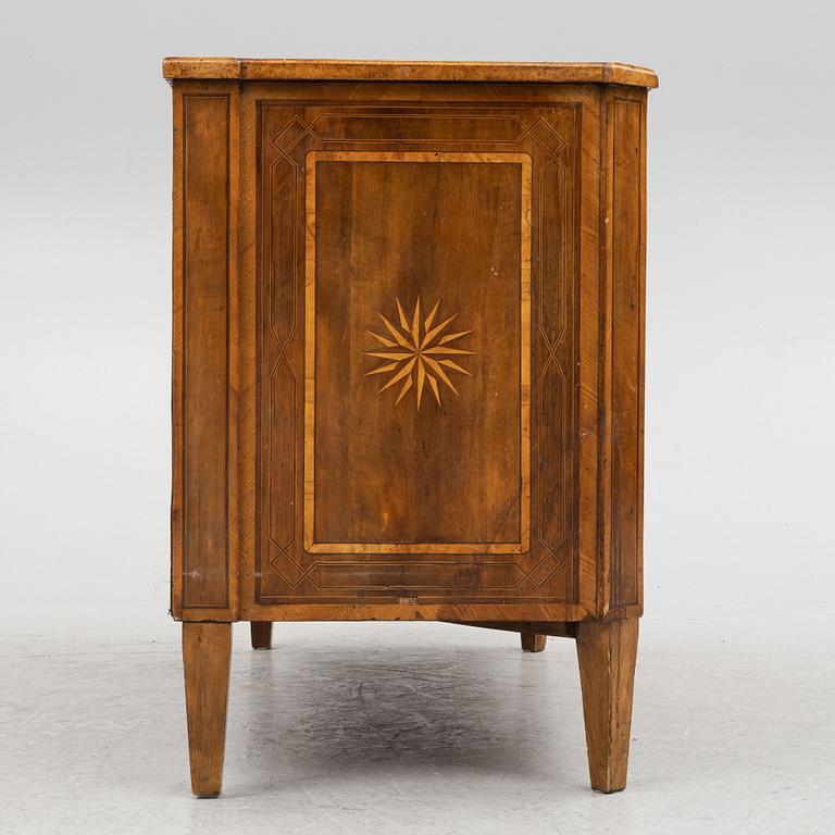 Byrå, tillskriven Jonas Westring (snickarmästare i Gränna 1798-1828), Gustaviansk.