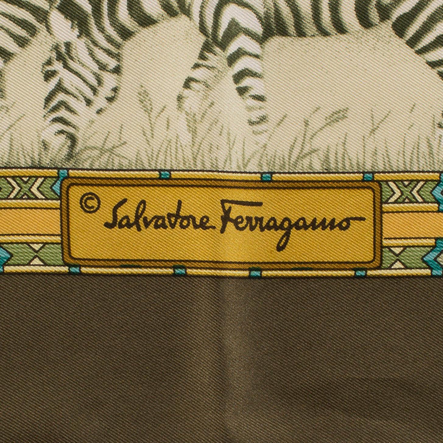 SALVATORE FERRAGAMO, scarf.