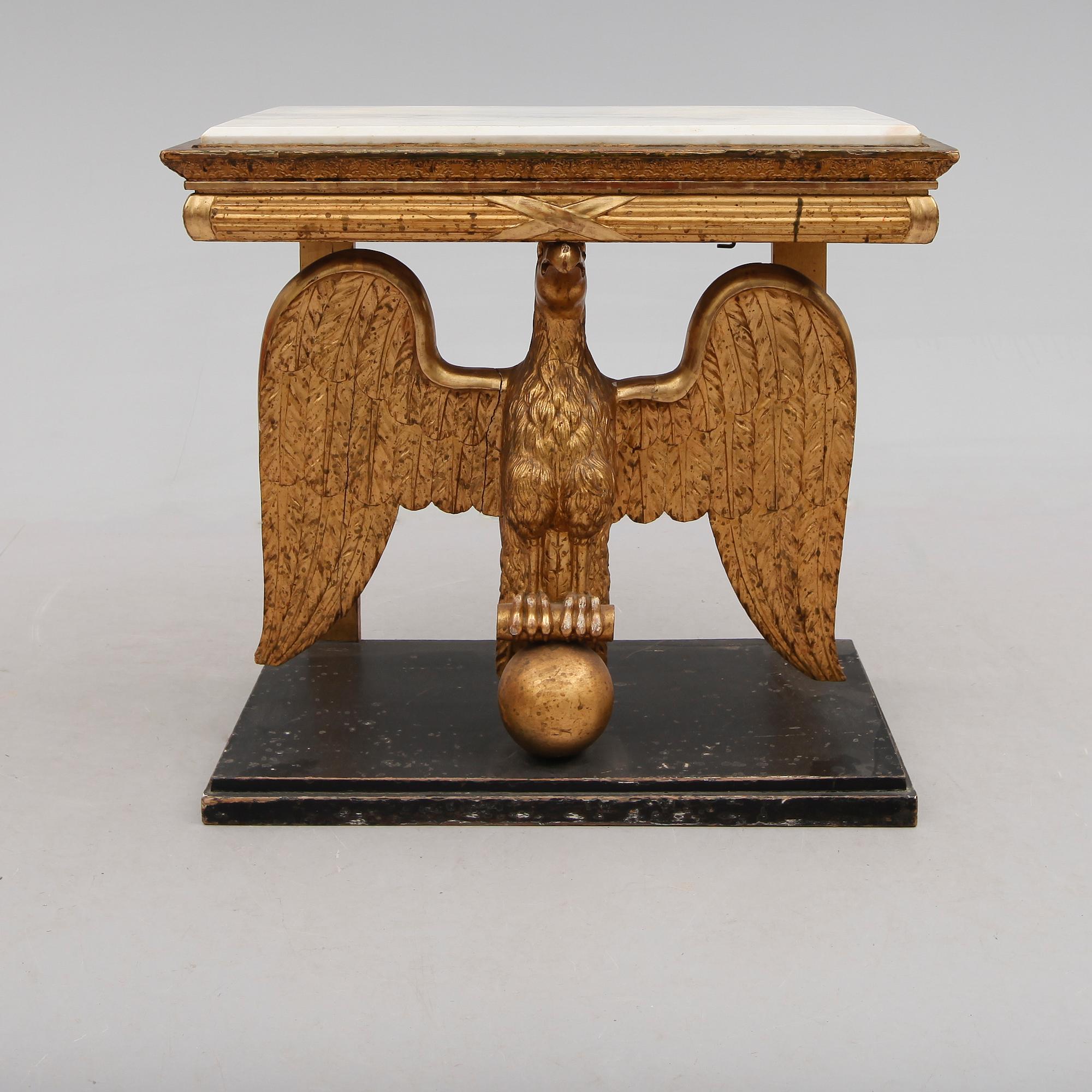 KONSOLBORD, empire, 1800-talets första hälft.