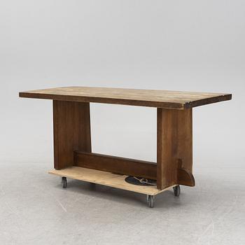 A stainde pine 'Lovö' table by Axel Einar Hjorth for Nordiska Kompaniet, 1930's.