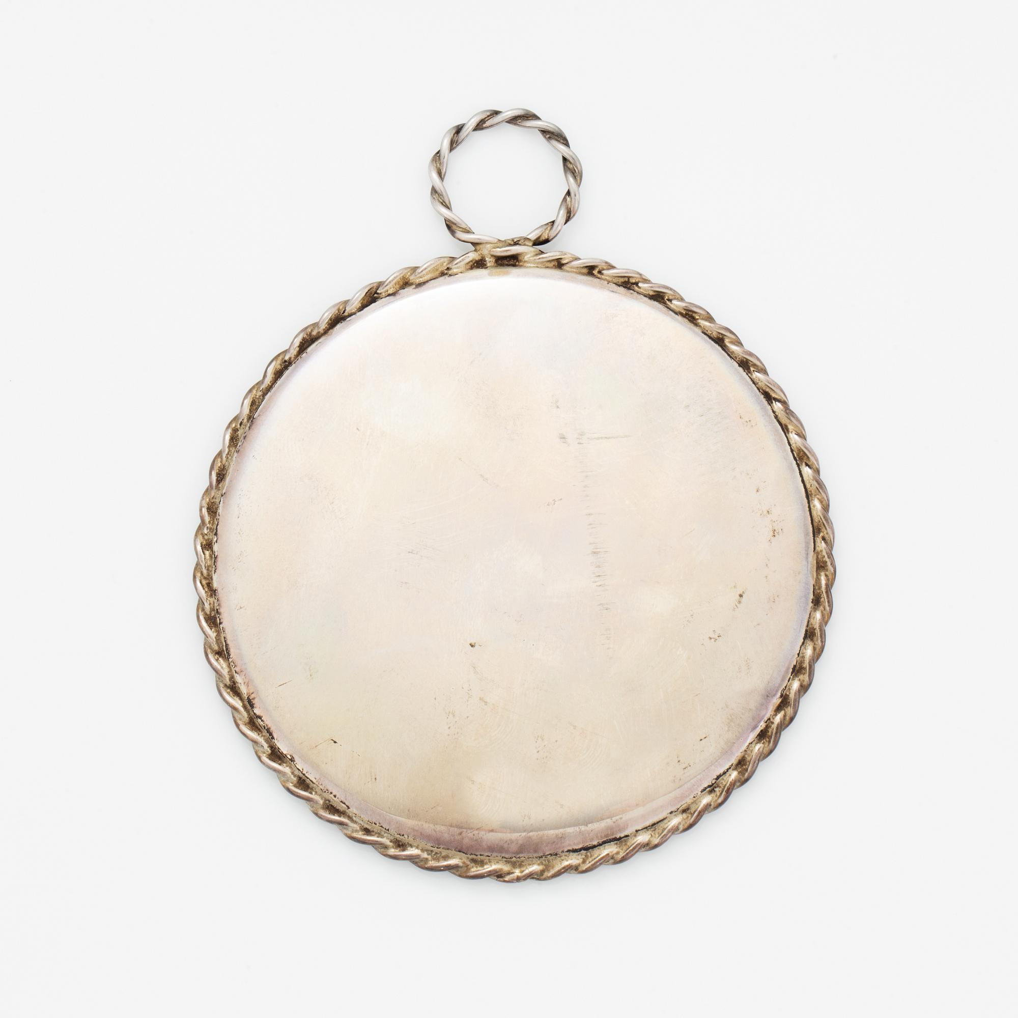 Small mirror, Tiffany & Co, silver.