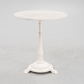 A Byarum garden table later part of the 20th century.