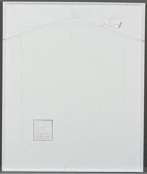 KEITH HARING, serigrafi, signerad, numrerad 68/90-XVIII, och daterad -90.