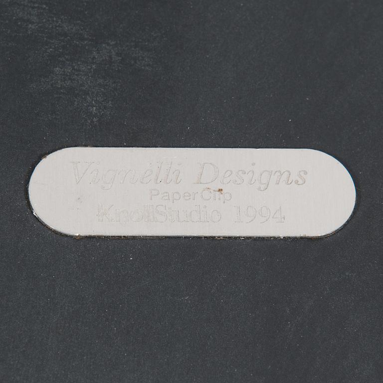 Lella och Massimo Vignelli, bord, "Paperclip", Knoll 1994.