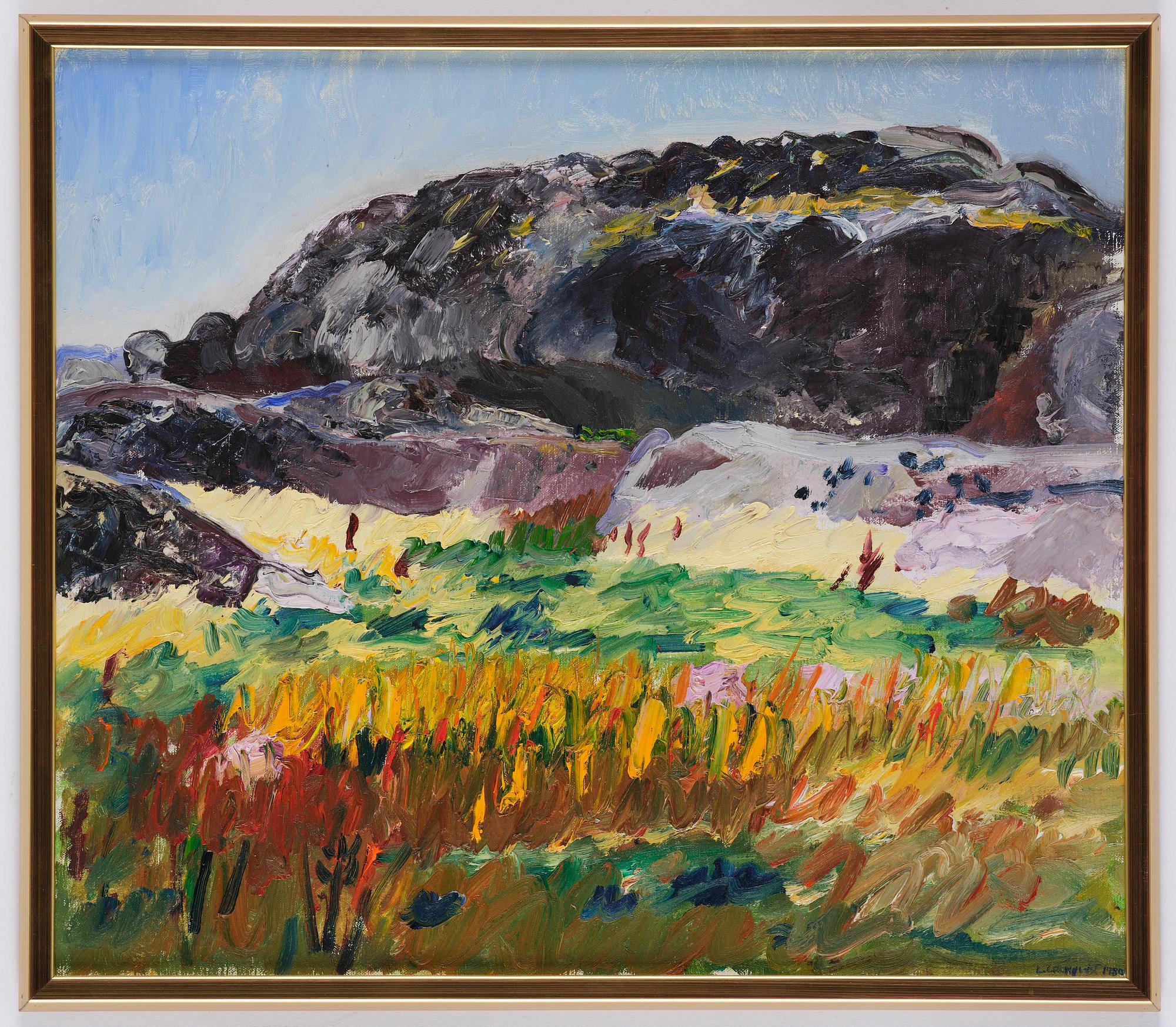 Lena Cronqvist, "Berget, Rundholmen".