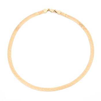 HALSBAND, 18K guld, Italien.