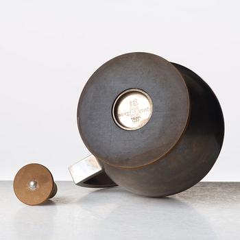 Carl-Einar Borgström, a pewter pitcher for Ystad Metall, Sweden 1937.